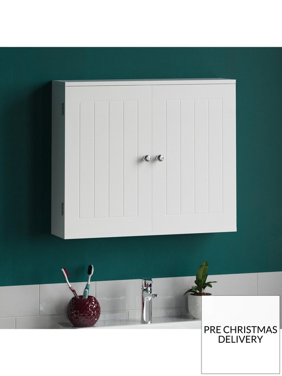 stillFront image of bath-vida-priano-2-door-wall-cabinet