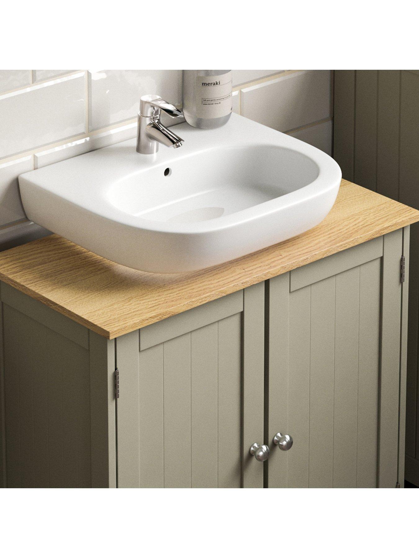  image of bath-vida-priano-2-door-under-sink-cabinet