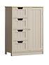  image of bath-vida-priano-4-drawer-1-door-freestanding-unit