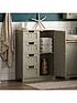  image of bath-vida-priano-4-drawer-1-door-freestanding-unit