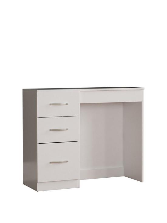 front image of vida-designs-riano-dressing-table-white