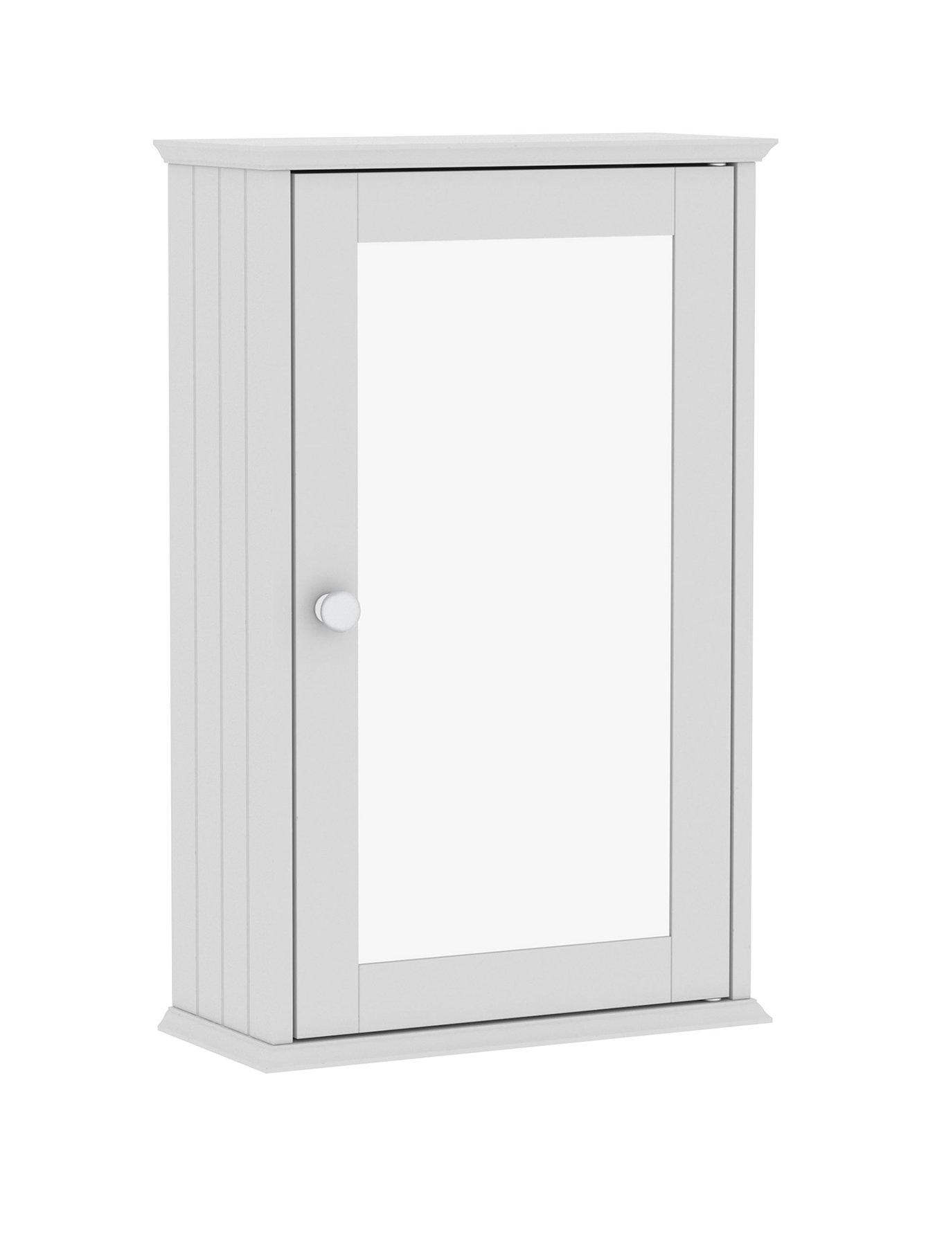  image of bath-vida-priano-1-door-mirrored-wall-cabinet