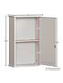  image of bath-vida-priano-1-door-mirrored-wall-cabinet