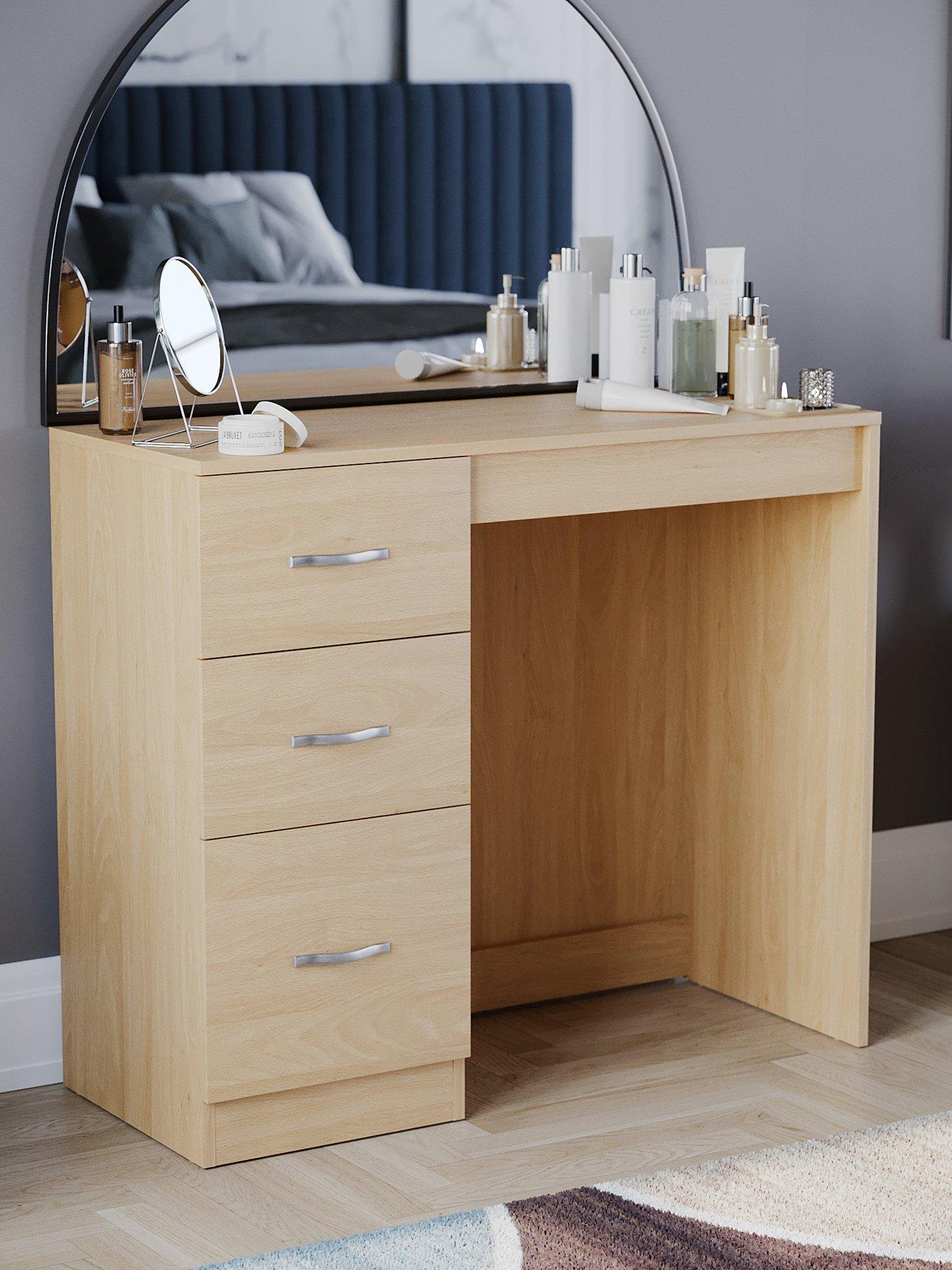 Mirage dressing table and deals stool set