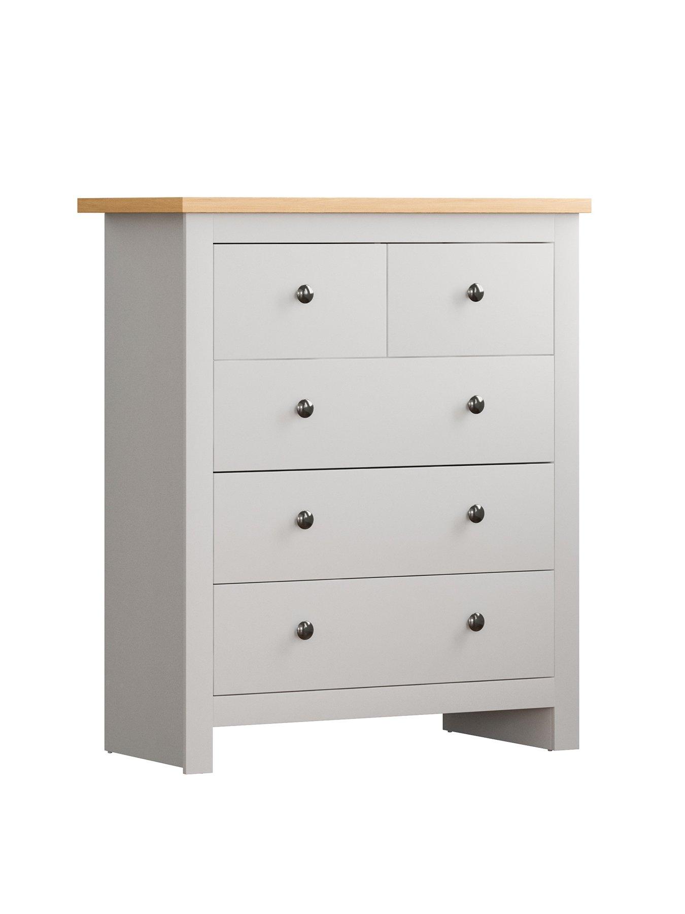  image of vida-designs-arlington-2-nbsp3-drawer-chest-white