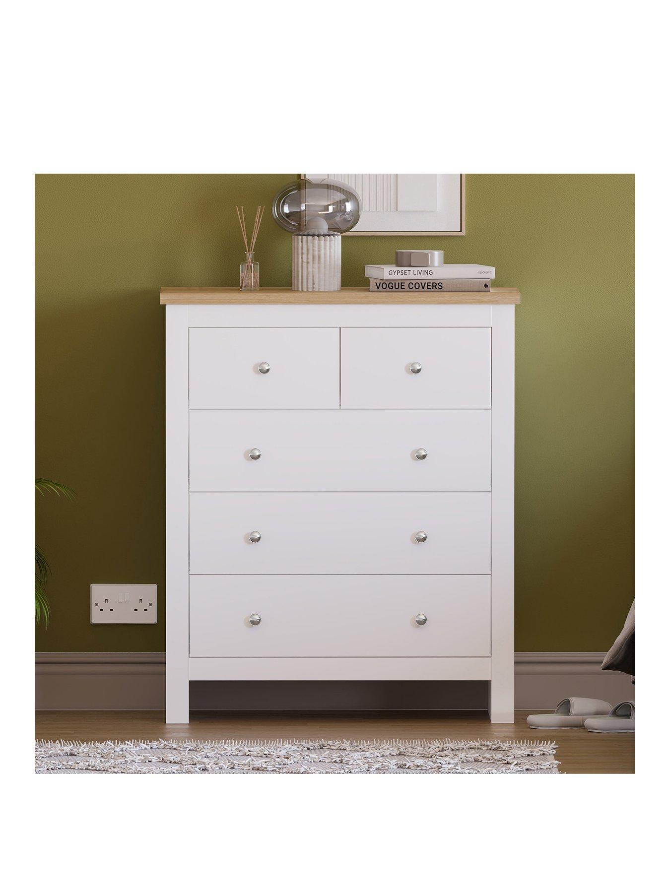  image of vida-designs-arlington-2-nbsp3-drawer-chest-white