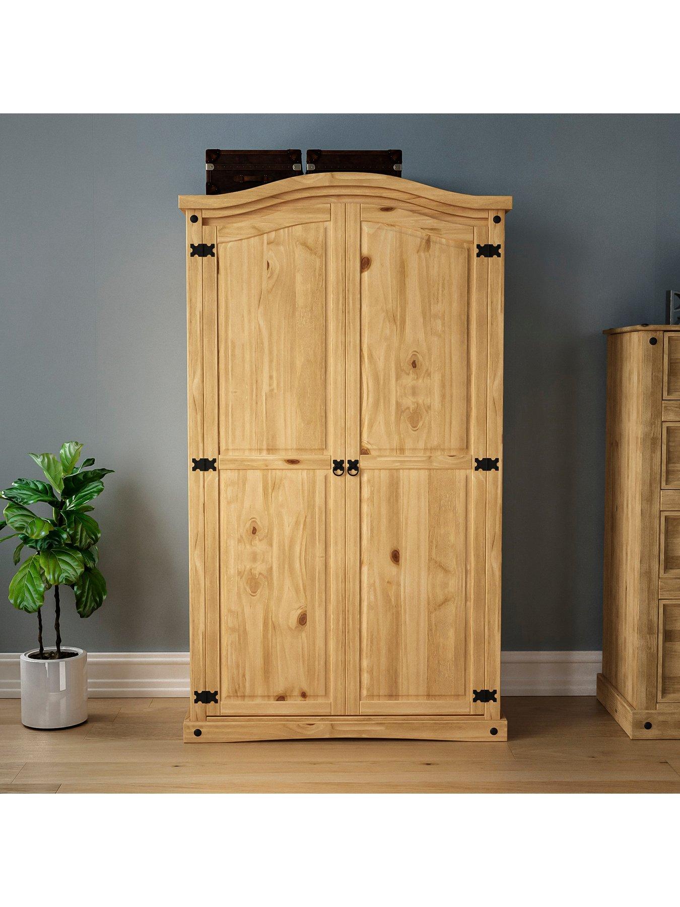  image of vida-designs-corona-2-door-wardrobe