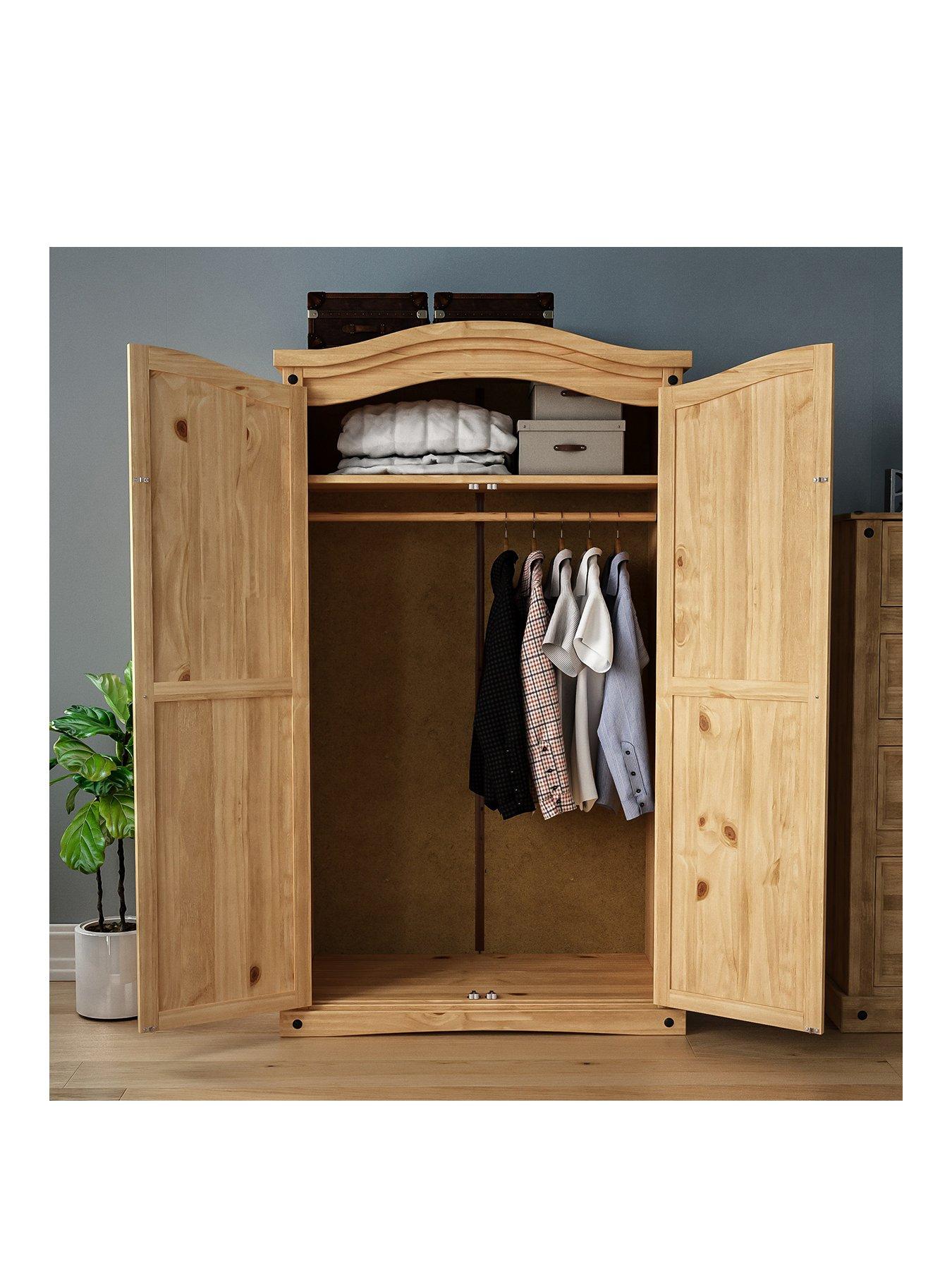  image of vida-designs-corona-2-door-wardrobe