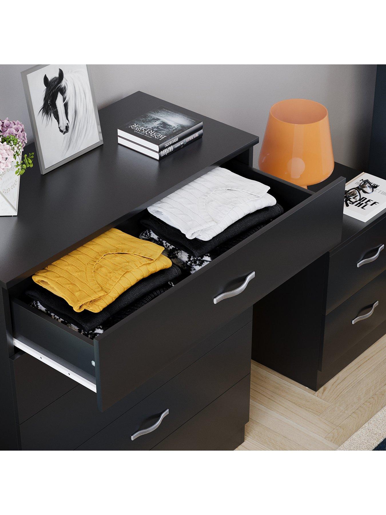 Image 5 of 6 of Vida Designs Riano 5 Drawer Compact&nbsp;Chest - Black