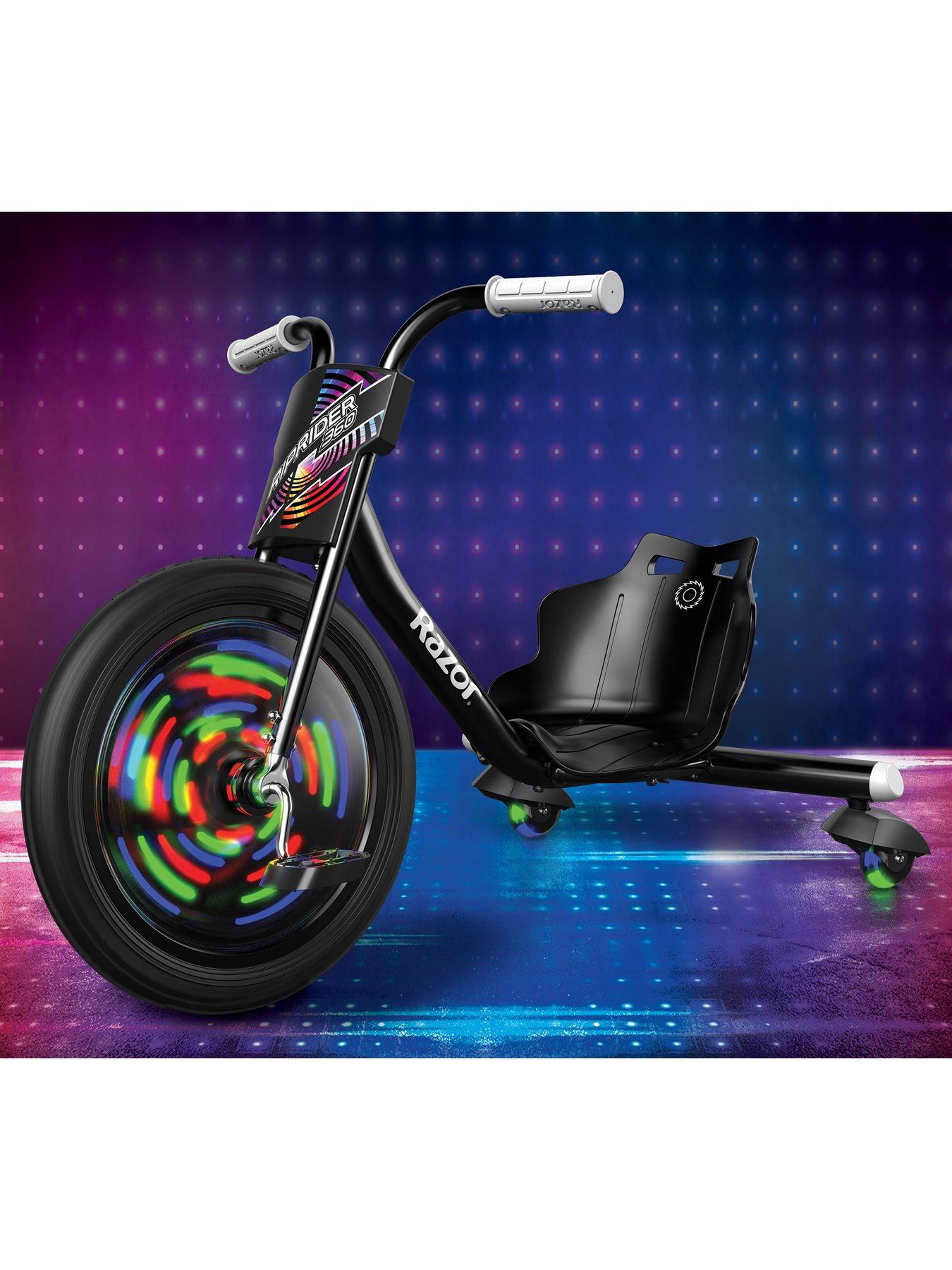  image of razor-riprider-360-lightshow-trike-for-kids-5-led-black