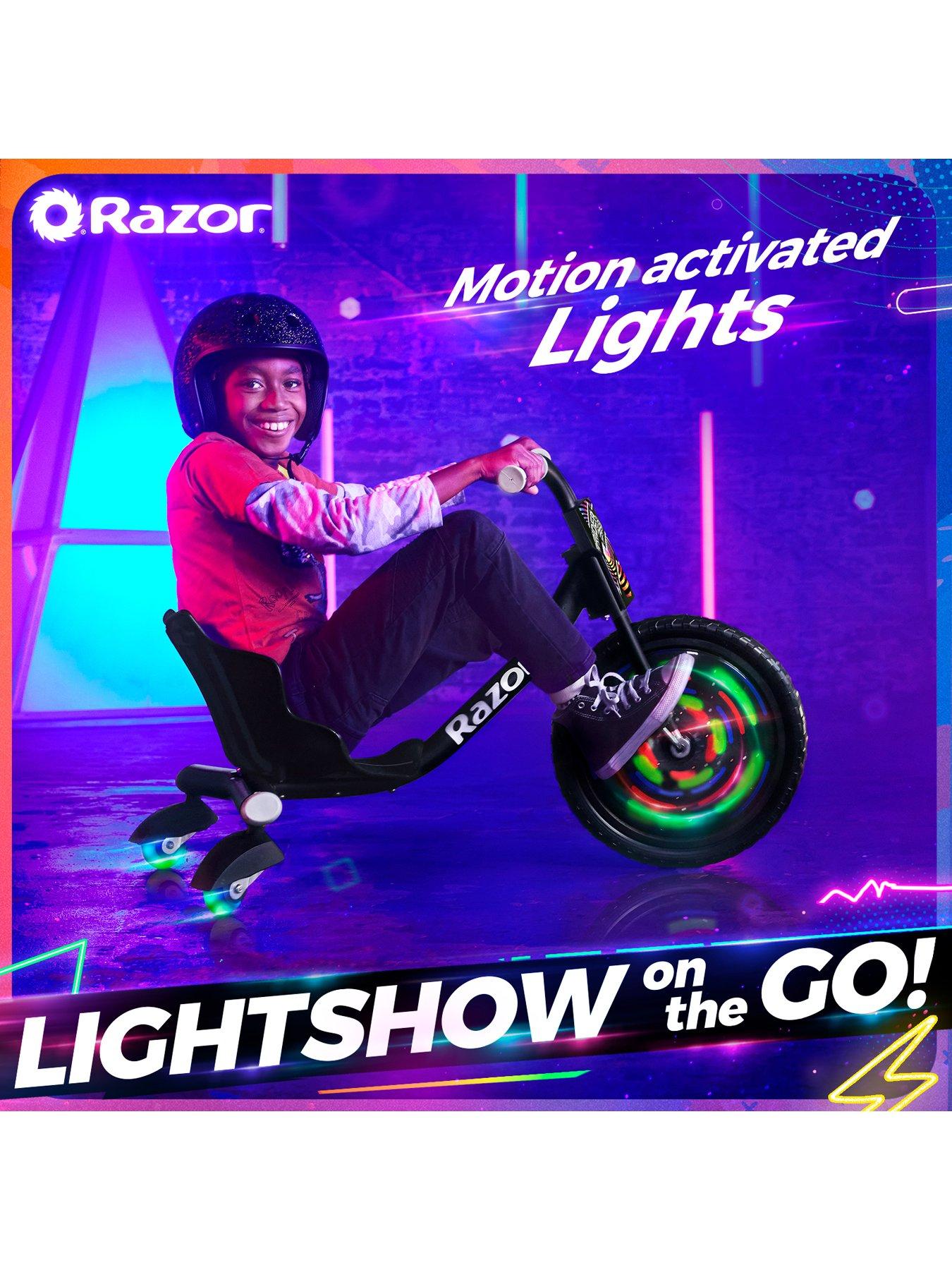  image of razor-riprider-360-lightshow-trike-for-kids-5-led-black