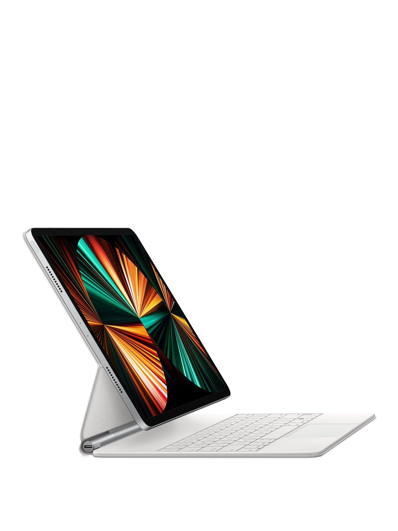 stillFront image of apple-magic-keyboard-for-ipad-pro-129-inch-2021-british-english-white