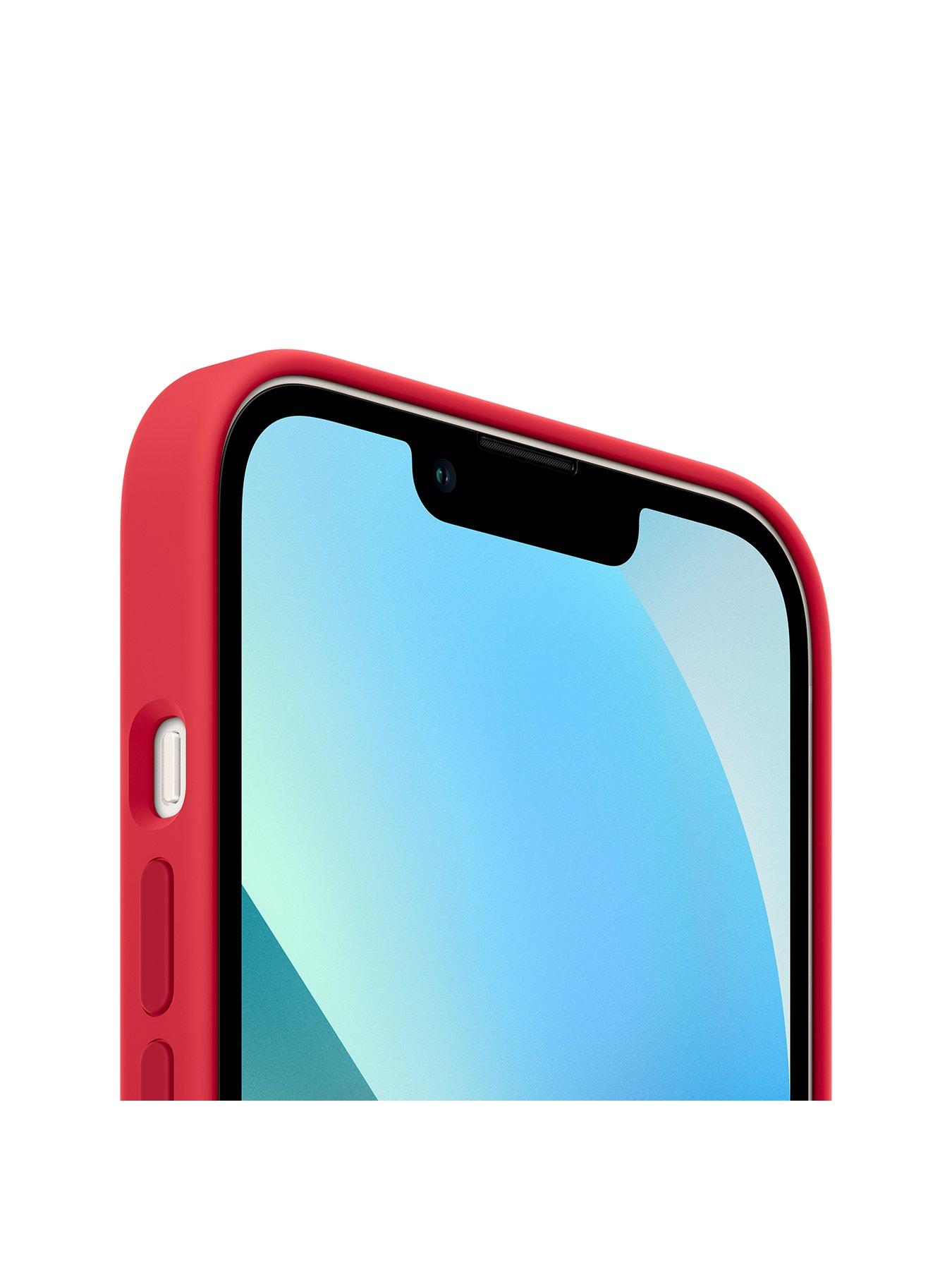  image of apple-iphone-13-mini-silicone-case-with-magsafe-ndash-productred