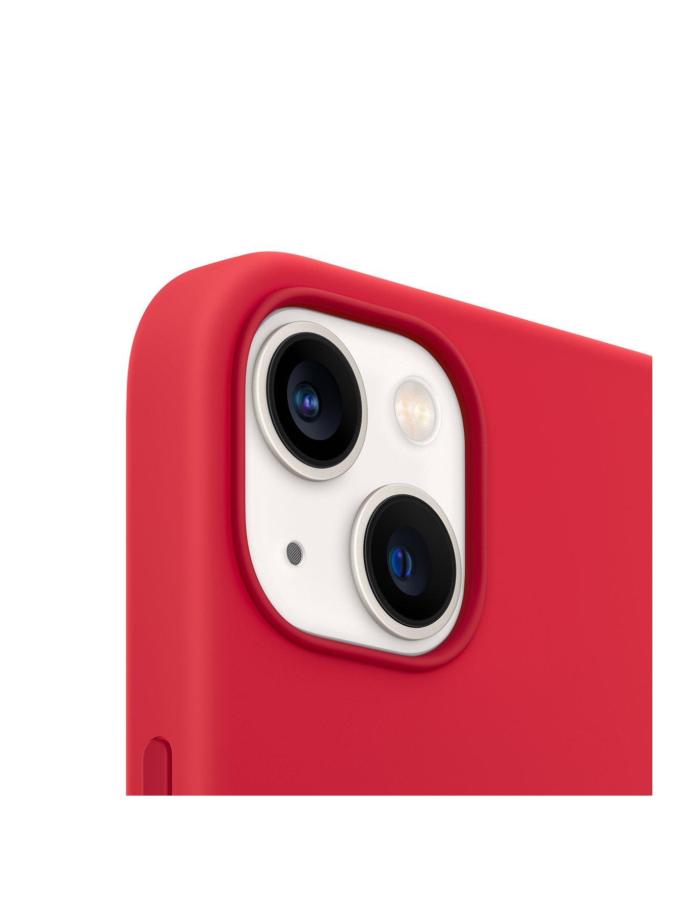  image of apple-iphone-13-mini-silicone-case-with-magsafe-ndash-productred
