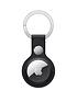  image of apple-airtag-leather-key-ring-midnight-airtag-not-included