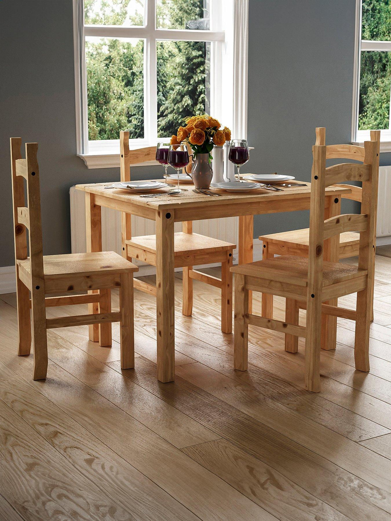 Vida Designs Corona 4 Seater Dining Set
