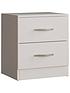  image of vida-designs-riano-2-drawer-bedside-chest
