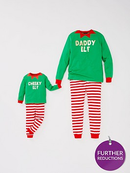 very-man-mens-elf-christmas-mini-me-pyjamas