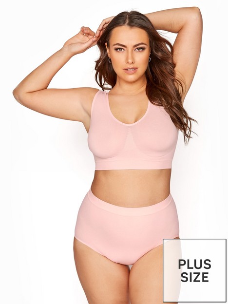 yours-seamless-control-brief-pink