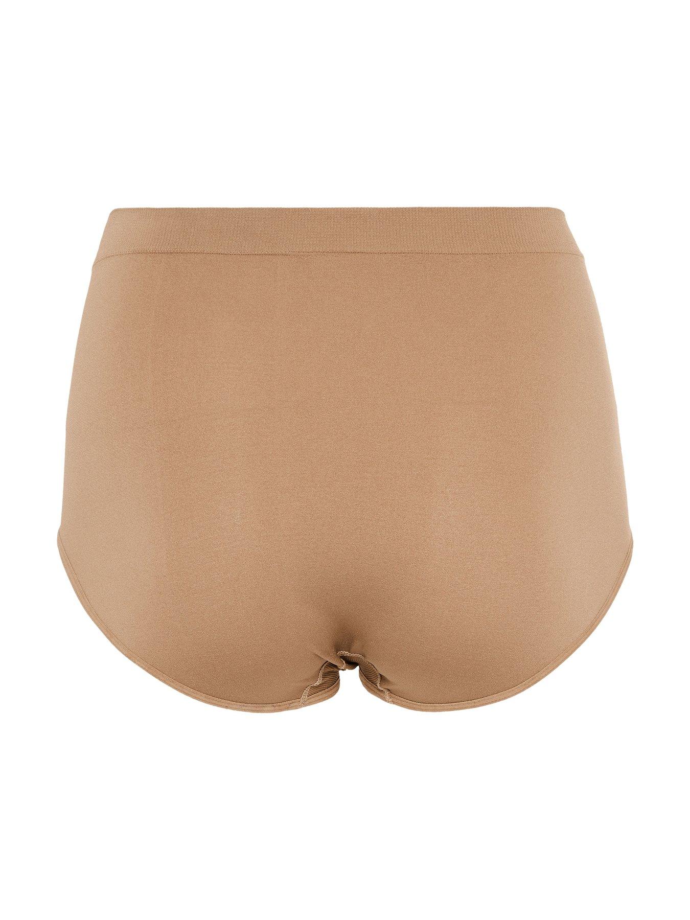 stillFront image of yours-seamless-control-brief-sienna