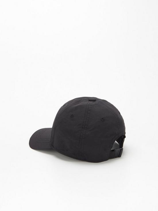 back image of the-north-face-youthnbsphorizon-cap-black-white