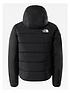  image of the-north-face-youth-boys-reversible-perrito-insulated-jacket-blackgrey