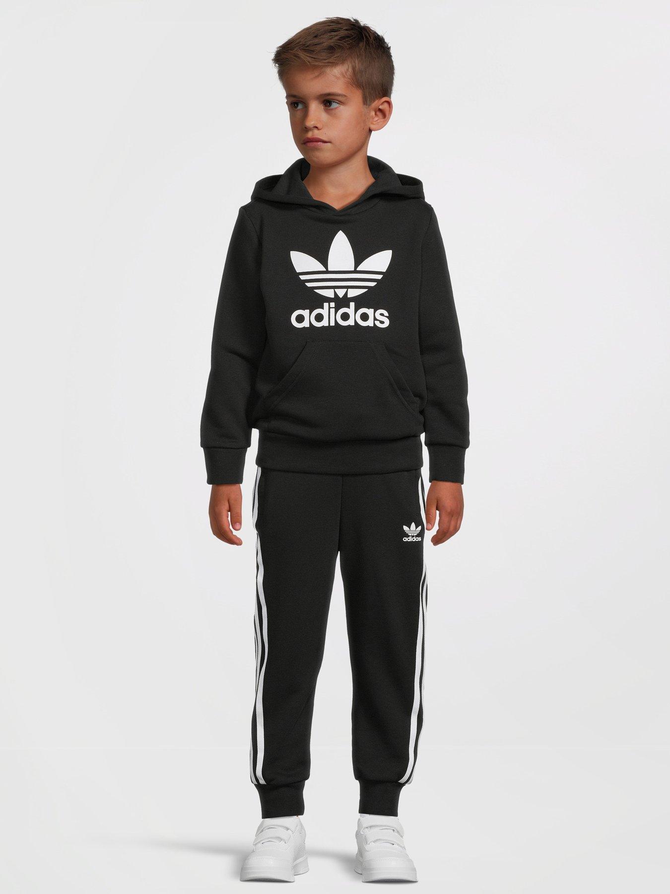 Boys white hot sale adidas hoodie