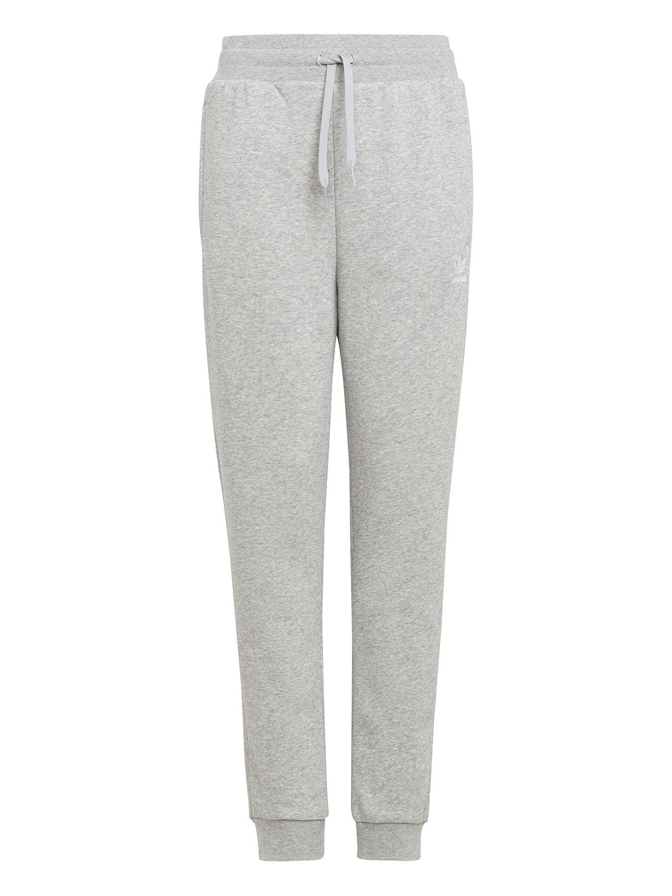 Girls grey deals adidas joggers