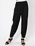  image of religion-crepe-cuffed-trouser-black