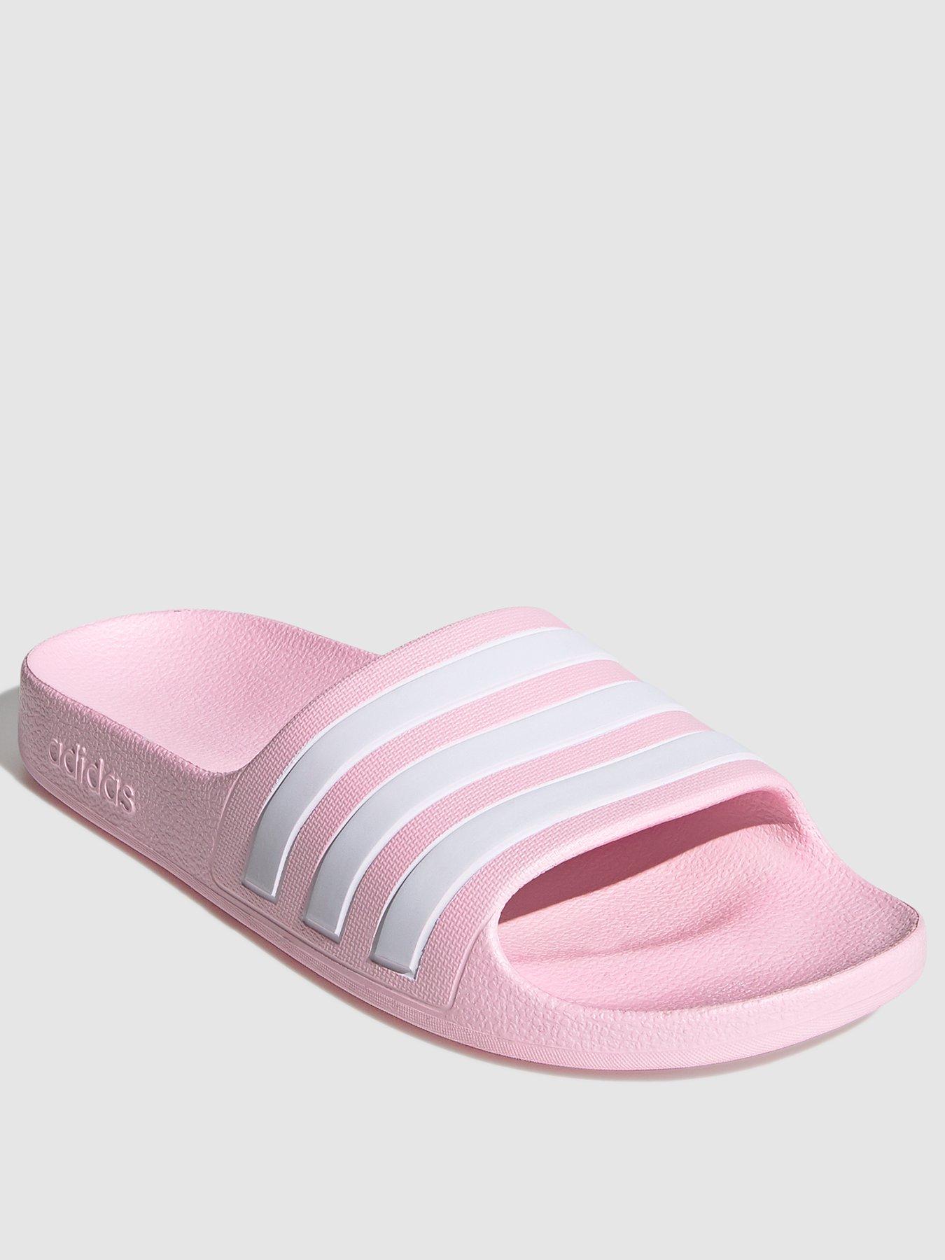 adidas Sportswear Kids Unisex Adilette Aqua Sliders Light Pink