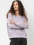  image of religion-sequin-sweat-lilac