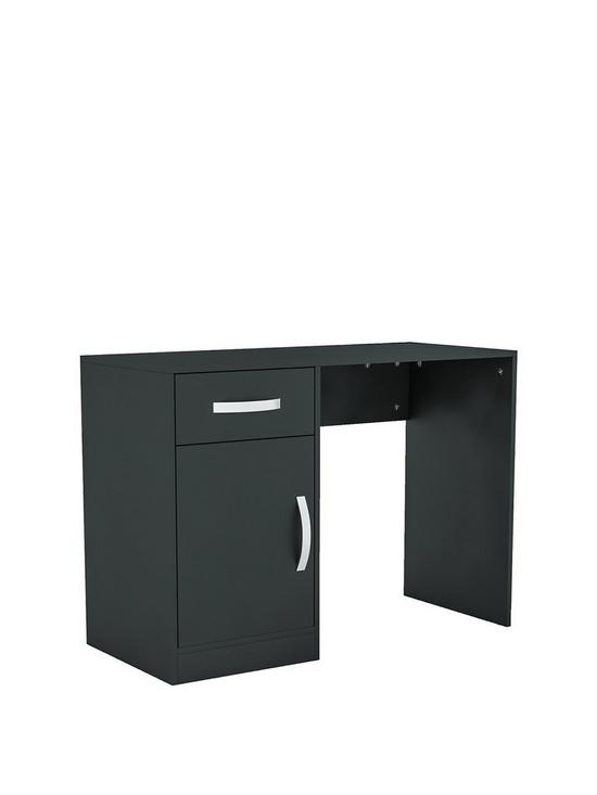 front image of vida-designs-hudson-computer-desk-black