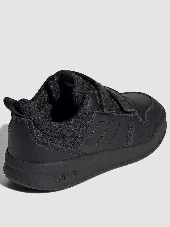 stillFront image of adidas-kids-unisex-tensaur-trainer-triple-black