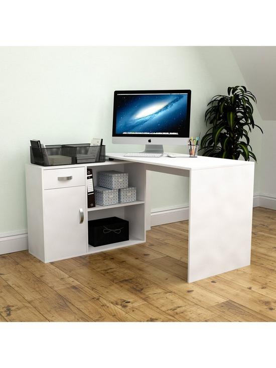 stillFront image of vida-designs-longton-adjustable-computer-desk