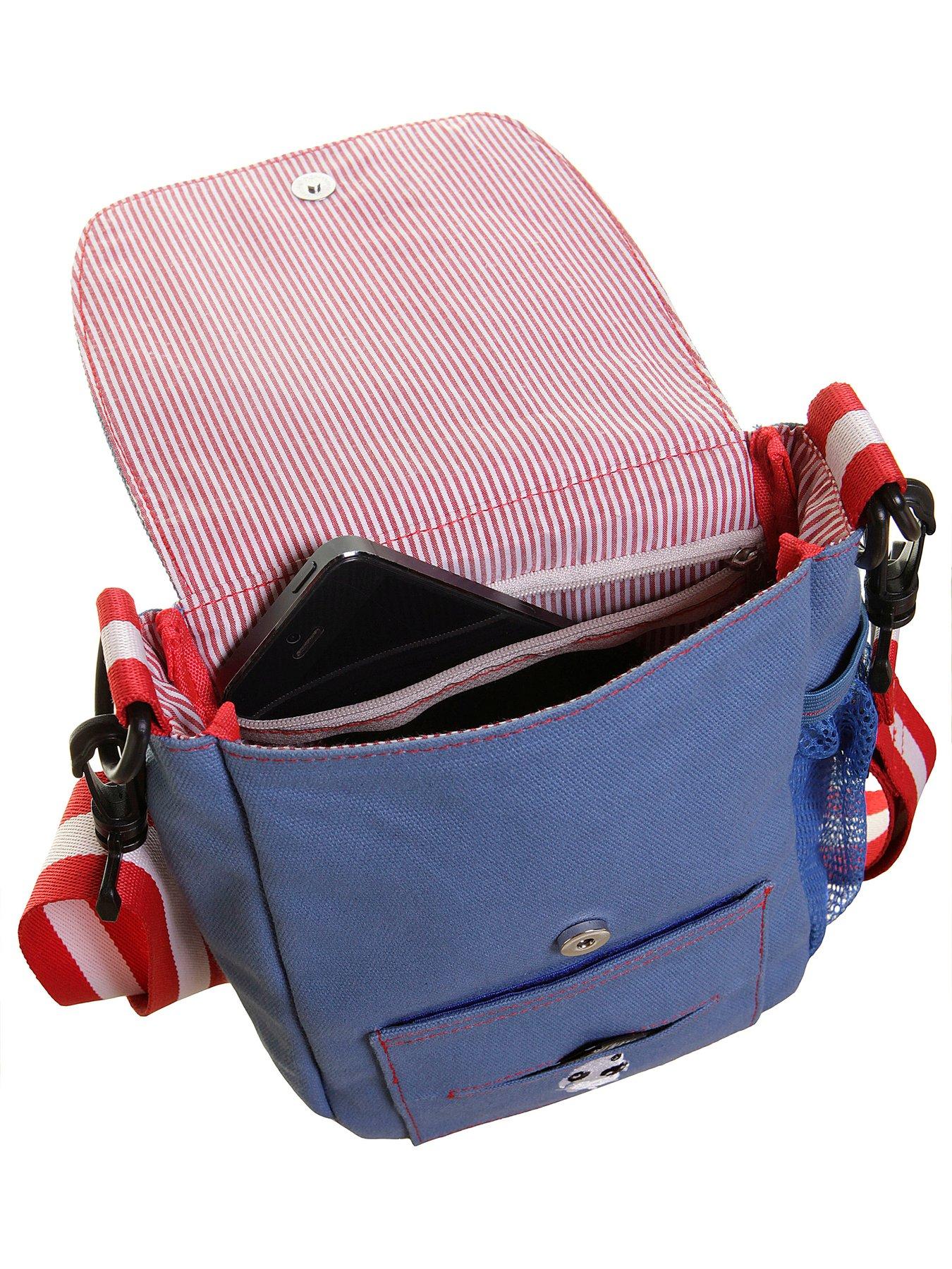 Doog Dog Walking Shoulder Bag Blue