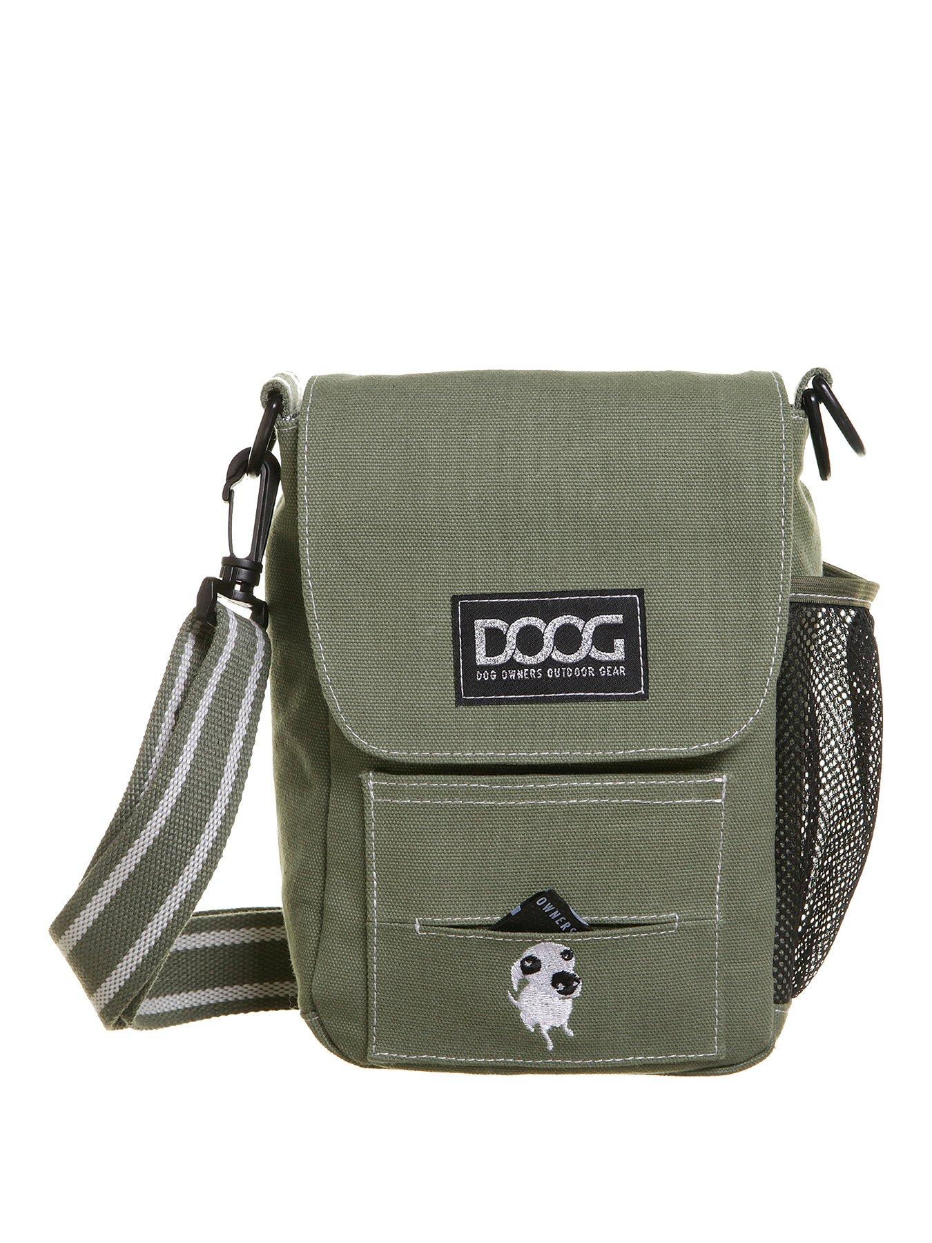 Doog Dog Walking Shoudler Bag- Green