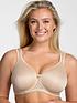  image of miss-mary-of-sweden-underwired-smooth-lacy-t-shirt-bra-beige