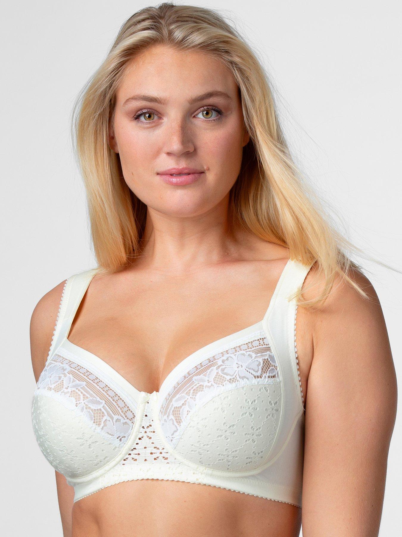 undefined Underwired Cotton Lined Cup Bra - Champagne