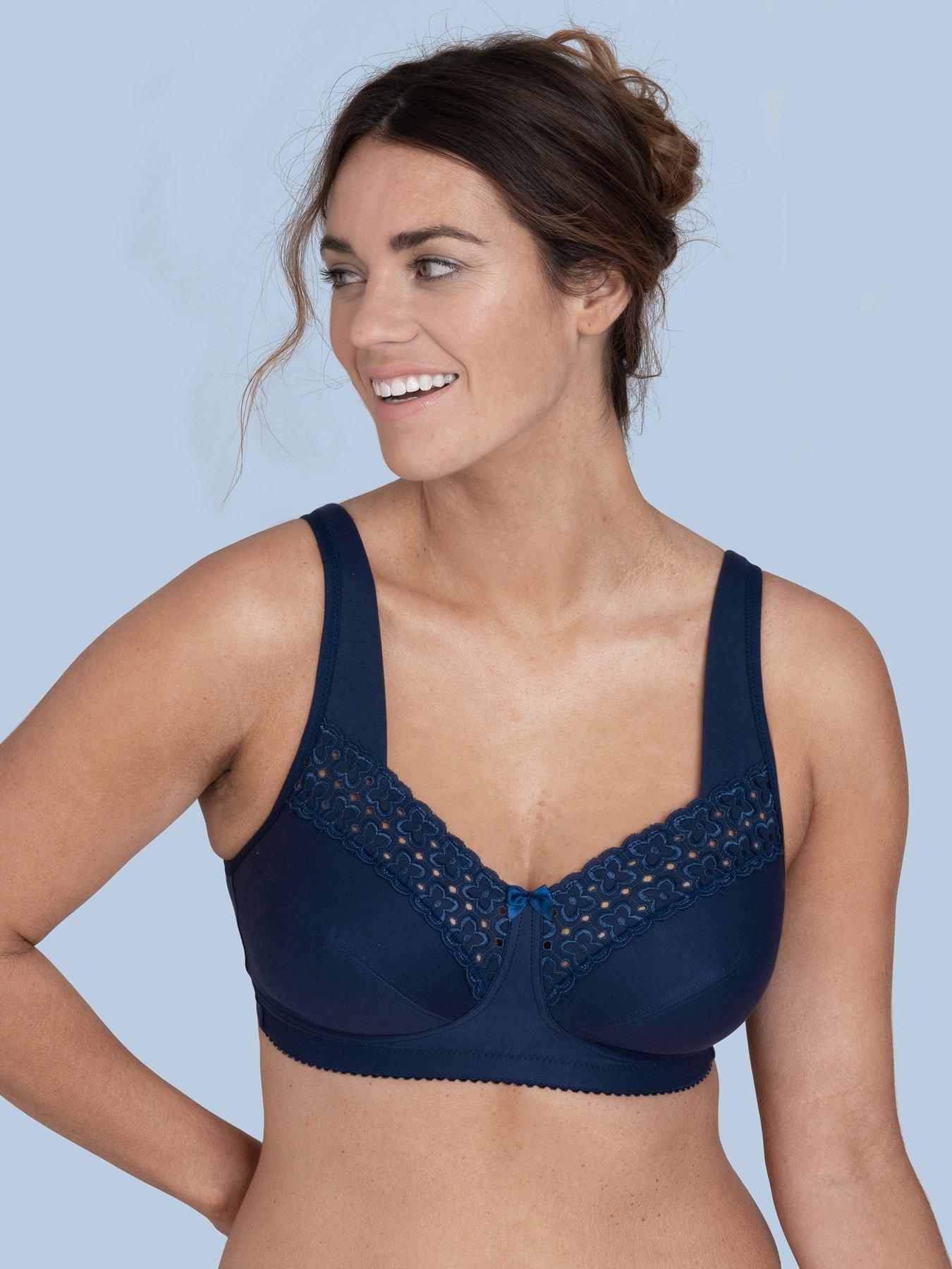Miss Mary of Sweden Wonderful Soft Cup Bra 2371 - Navy