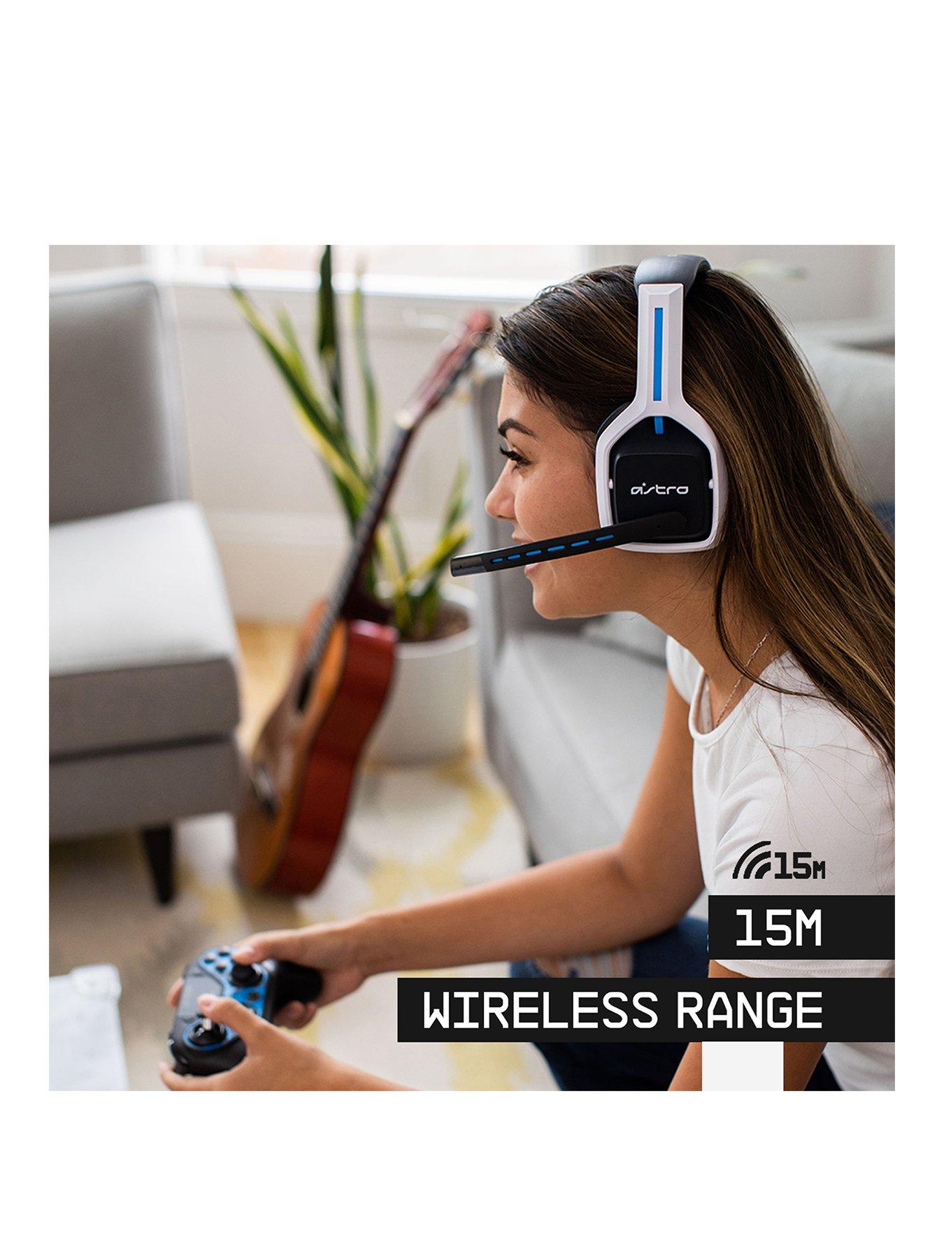 LogitechG A20 Wireless PS4 Headset GEN 2 White Blue