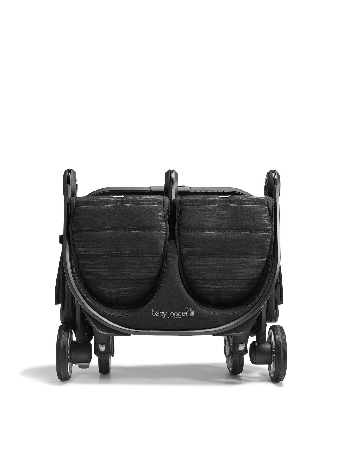 Baby Jogger City Tour Double Pushchair Pitch Black Littlewoods
