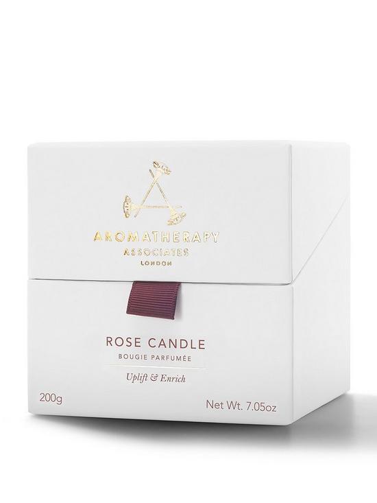 stillFront image of aromatherapy-associates-rose-candle-200g