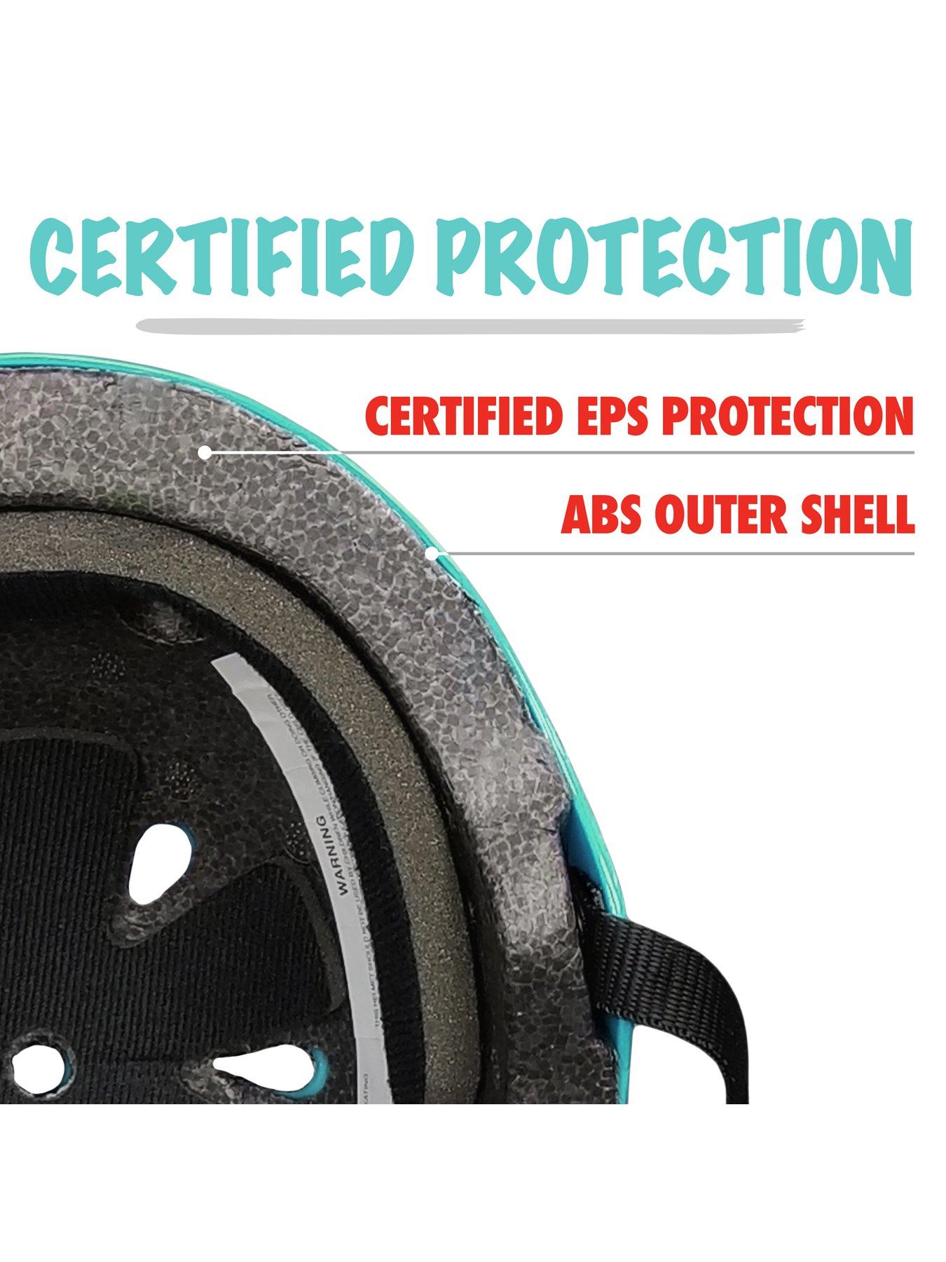  image of wipeout-helmet-teal-blue