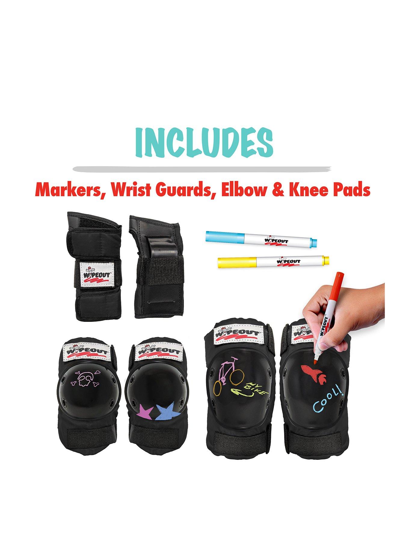  image of wipeout-protective-pad-set-black