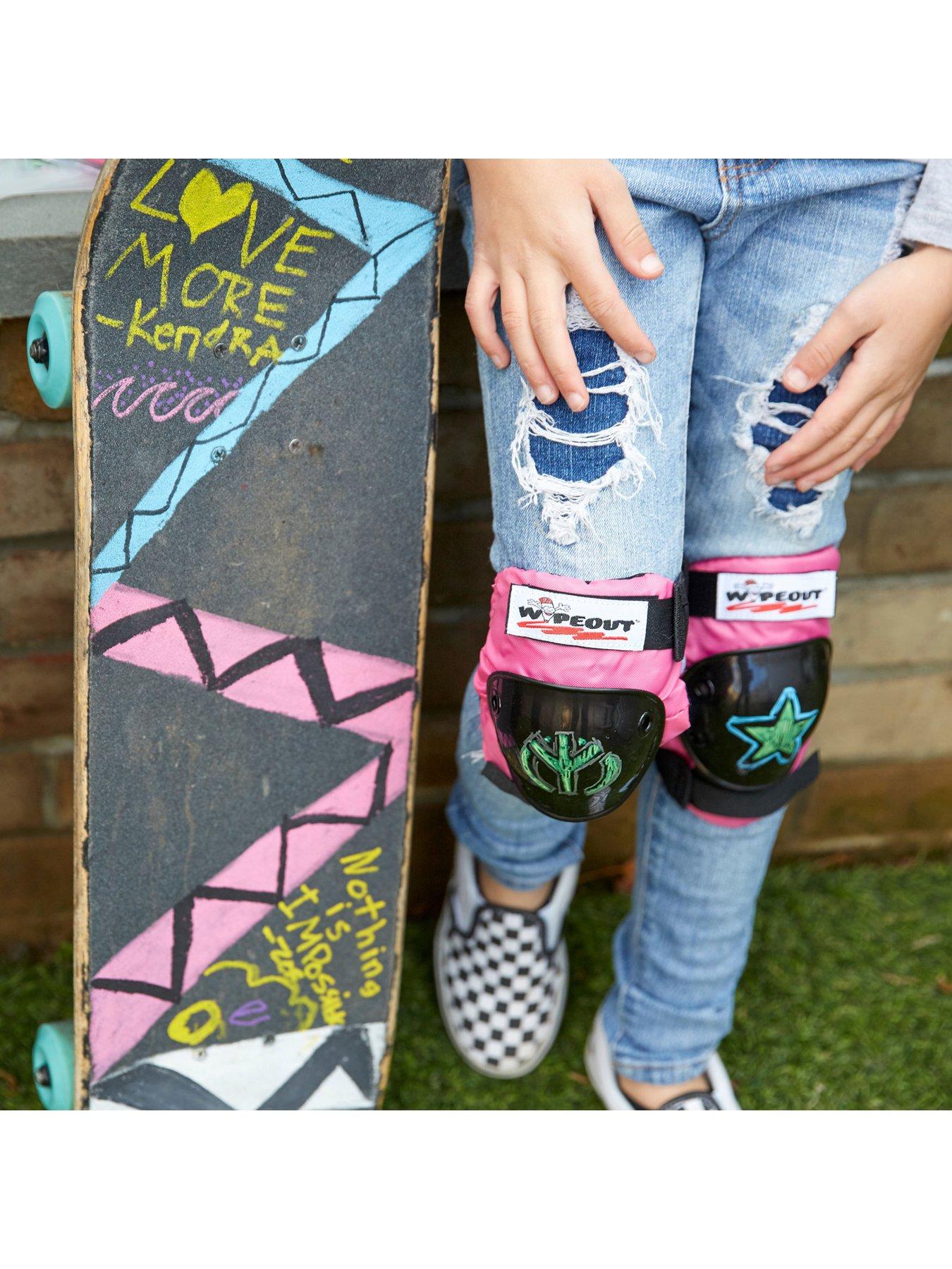  image of wipeout-protective-pad-set-neon-pink