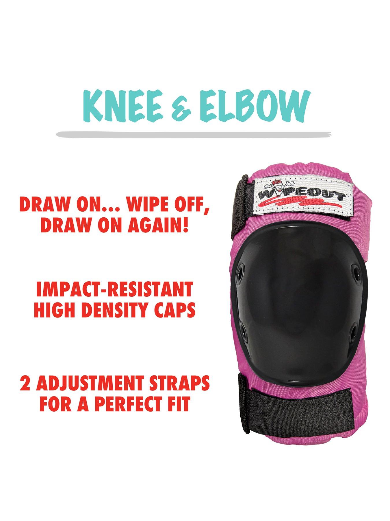  image of wipeout-protective-pad-set-neon-pink