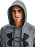  image of under-armour-training-rival-fleece-big-logo-hoodie-grey-black