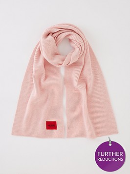 hugo-red-label-scarf-pink