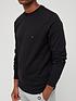 tommy-hilfiger-core-cotton-sweatshirt-blackoutfit