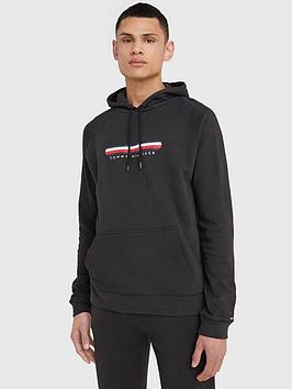 tommy-hilfiger-seacell-corporate-stripe-lounge-pullover-hoodie-black